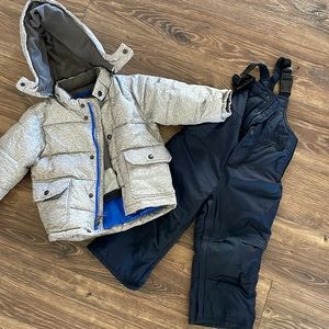 2T Toddler snow pants and jacket